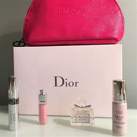 dior addict bag|Dior makeup bag free gift.